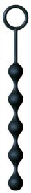 The Nines S Drops Silicone Anal Beads Black (SKU: TCN-IBIC2315-2)